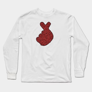 Love Hand Gesture Long Sleeve T-Shirt